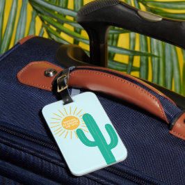 Überleben auf Sonnenschein und Spite Gepäckanhänger