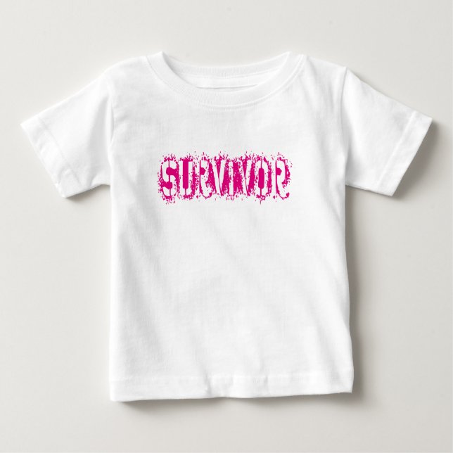 ÜBERLEBEN BABY T-SHIRT (Vorderseite)