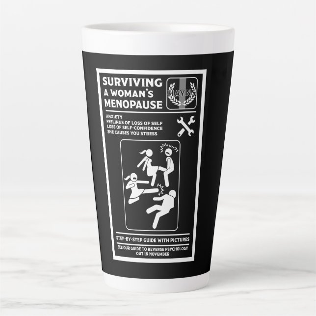 Überleben der Menopause Milchtasse (Vorderseite)