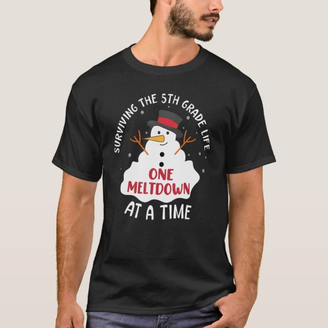 Überleben des 5. Lebensjahrs eine Meltdown bei ein T-Shirt (Vorderseite)