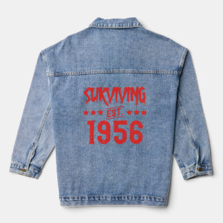 Überleben Est 1956 Jeansjacke