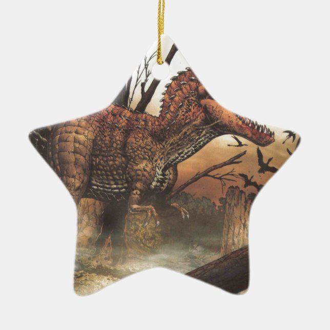 Überleben für den fittest.jpg keramik ornament (Vorne)