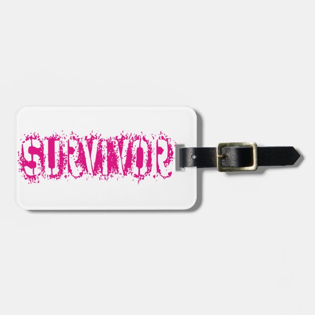 ÜBERLEBEN GEPÄCKANHÄNGER (Vorderseite horizontal)