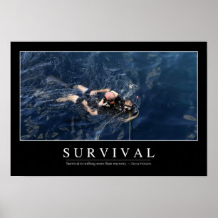Überleben: Inspirationsangebot 1 Poster