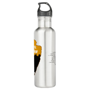 Überleben kann Edelstahl-Wasser-Flasche Edelstahlflasche