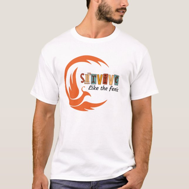 ÜBERLEBEN T-Shirt (Vorderseite)