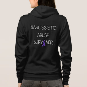 ÜBERLEBEN/WORTE...Narzisstischer Missbrauch Hoodie