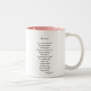 Überlebend-Tasse - besonders angefertigt Zweifarbige Tasse