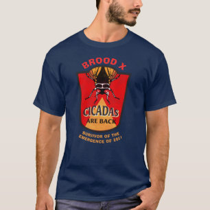 Überlebende des Aufschwungs von Cicada T-Shirt