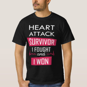 Überlebende eines Herzinfarktes, ich kämpfte und g T-Shirt