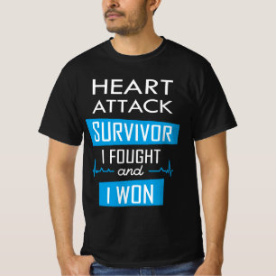 Überlebende eines Herzinfarktes, ich kämpfte und g T-Shirt