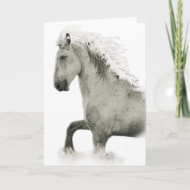 "Überlebende" Faltkarte Karte (Vorderseite)