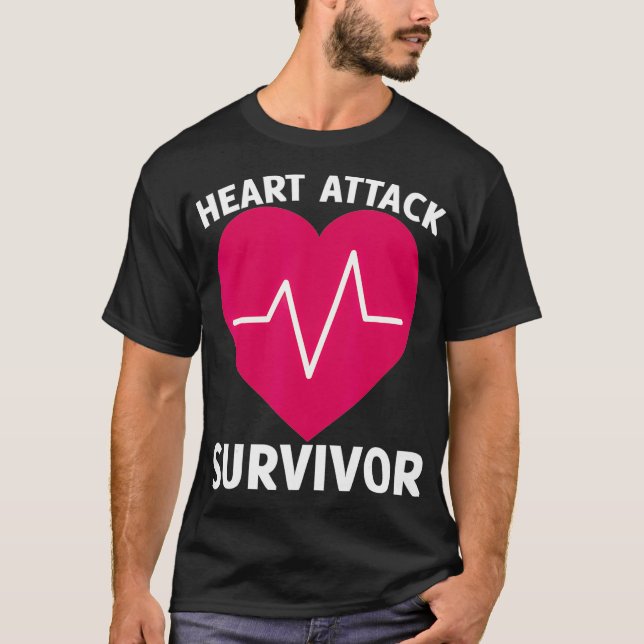 Überlebende Herzattacken _1 T-Shirt (Vorderseite)