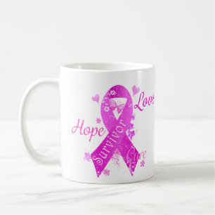 Überlebende Liebe Hope Cure Kaffeetasse