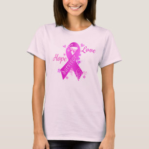 Überlebende Liebe Hope Cure T-Shirt