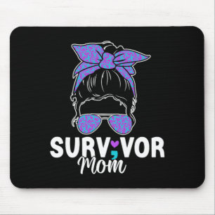 Überlebende Mutter - Semikolon-Präventionsbewussts Mousepad