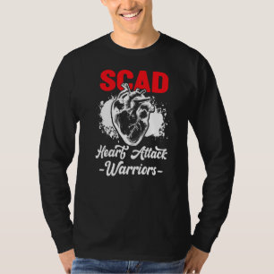 Überlebende von "Scart Heart Attack"-Krieger von R T-Shirt