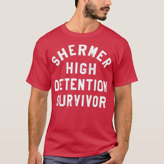 Überlebende von Shermer Hoher Haft T-Shirt (Vorderseite)