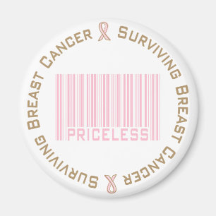 Überlebender Brustkrebs unbezahlbar Magnet