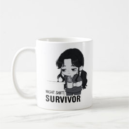 Überlebender der Nachtschicht Beziehungsfähige Chi Kaffeetasse
