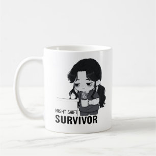 Überlebender der Nachtschicht Beziehungsfähige Chi Kaffeetasse