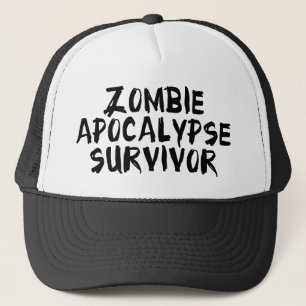 Überlebender der Zombie-Apokalypse Truckerkappe