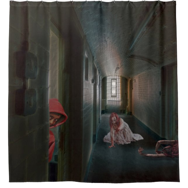 Überlebender Duschvorhang (Vorderseite)