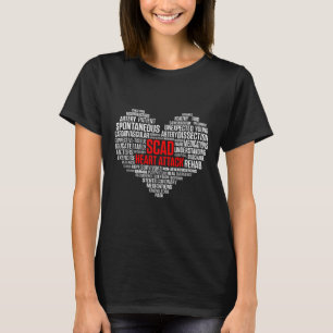 Überlebender eines Herzinfarktes, Patient Krieger T-Shirt