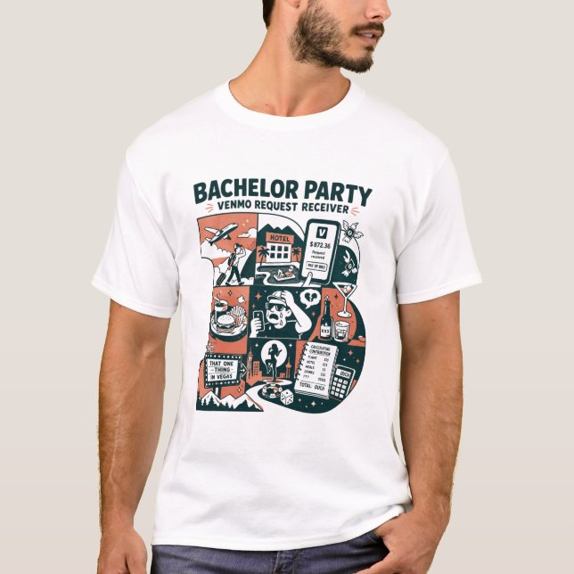 Überlebender eines Junggesellenabschied-Wochenende T-Shirt (Vorderseite)