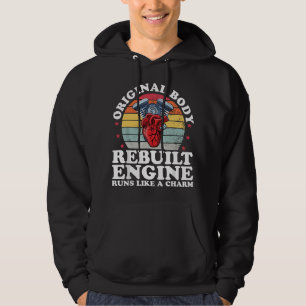 Überlebender eines wiederaufgebauten Motors und ei Hoodie