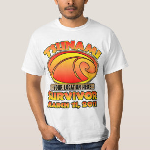 Überlebender - Tsunami - fertigen Sie besonders a T-Shirt