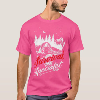 Überlebensspezialist Outdoorzent Bushcraft 1 T-Shirt