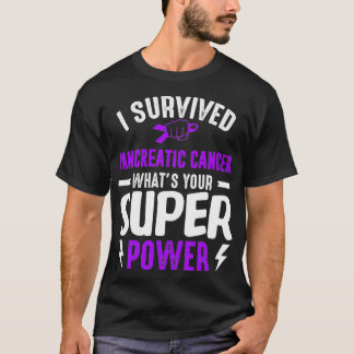 Überlebte Bauchspeicheldrüsenkrebs-Sensibilisierun T-Shirt