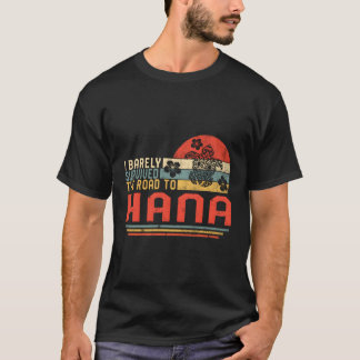 Überlebte den Weg zu Hana Reise Hawaii Turtle Somm T-Shirt