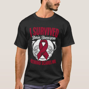 Überlebtes Gehirnaneurysma Aortisches Gehirnaneury T-Shirt