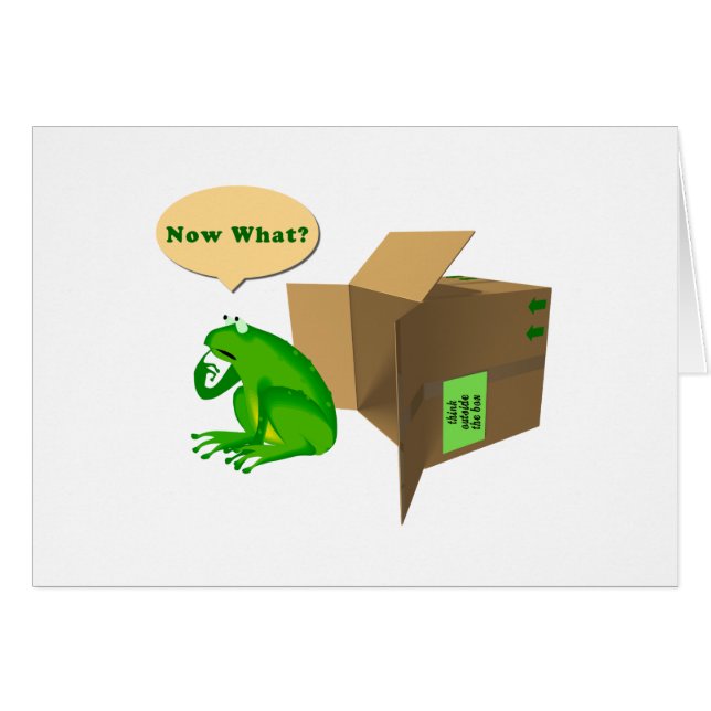 Überlegen Sie außerhalb der Box (Vorderseite (Horizontal))