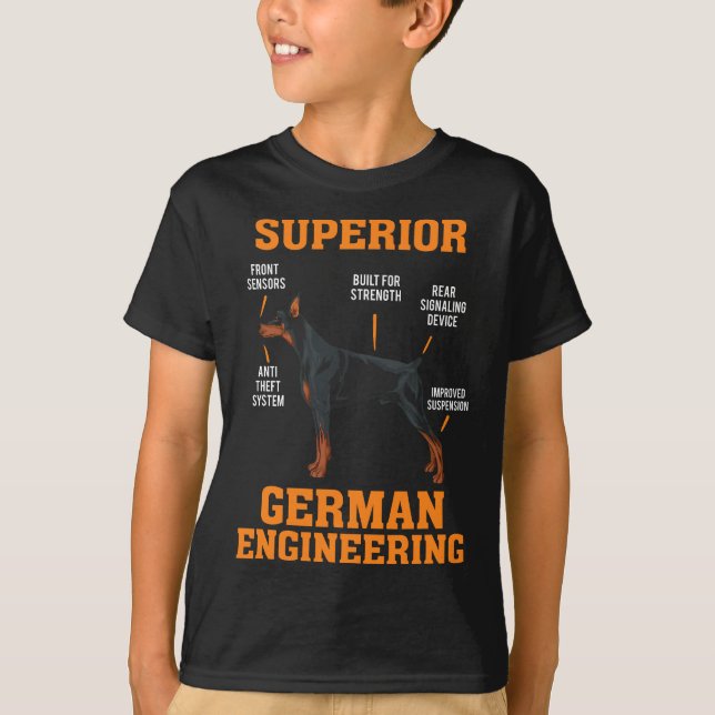 Überlegene deutsche Technik T-Shirt (Vorderseite)