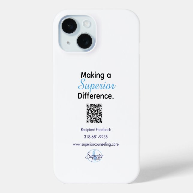 Überlegene Rückkopplung der Empfänger Case-Mate iPhone Hülle (Rückseite)