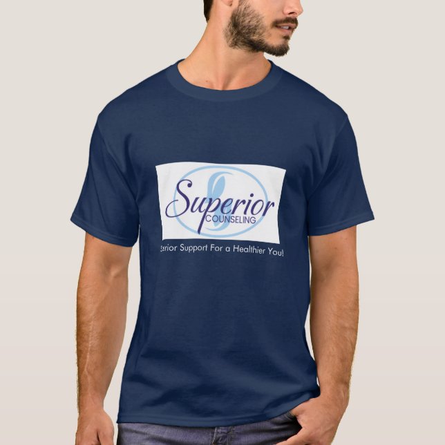 Überlegene Unterstützung für einen gesünderen Mens T-Shirt (Vorderseite)