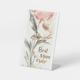 Überlegtes Geschenk für Muttertag & Geburtstag Sockelschild