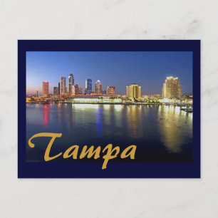 Überlegungen aus der Bucht von Tampa Postkarte