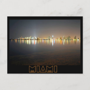 Überlegungen aus der Zauberstadt, Miami, FL Postkarte