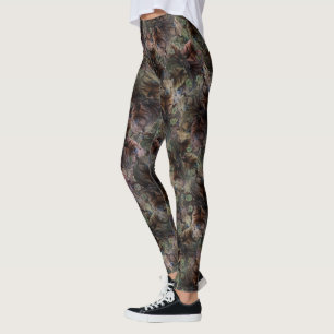 Überlegungen im Burrow: Die Symmetrie von Frauen Leggings