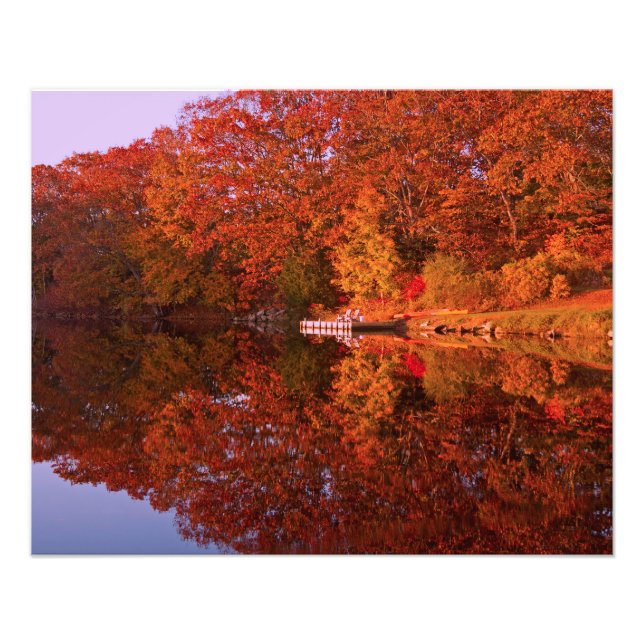 Überlegungen im Herbst Fotodruck (Vorne)