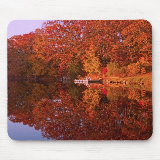 Überlegungen im Herbst Mousepad (Vorne)