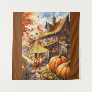 Überlegungen zu Halloween-Kostümen Wandteppich