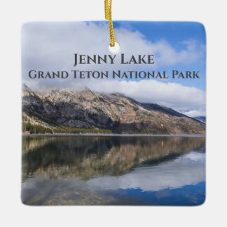 Überlegungen zum Jenny Lake Grand Teton Nationalpa Keramikornament