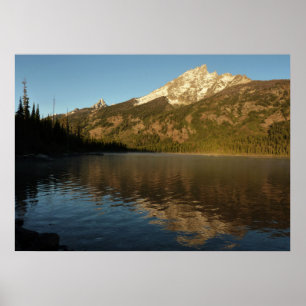 Überlegungen zum Jenny Lake Grand Teton Nationalpa Poster