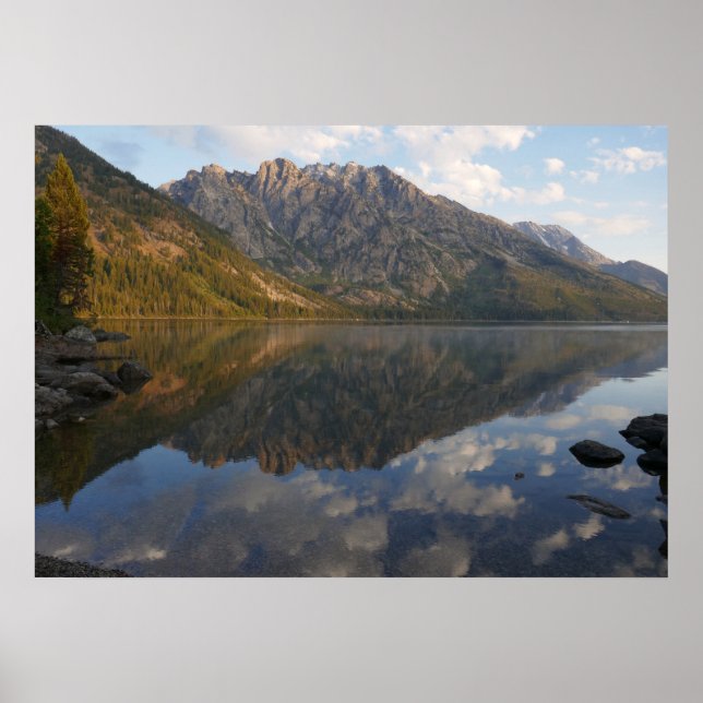 Überlegungen zum Jenny Lake II Poster (Vorne)