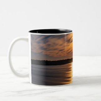 Überlegungen zum Leben Zweifarbige Tasse